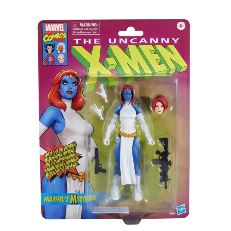 09. Marvel Legends Series X Men Marvel's Mystique Figura, 15cm