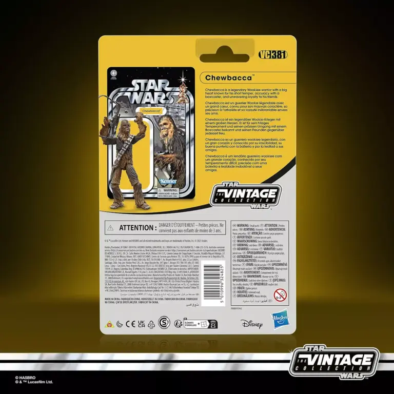 09. Star Wars The Vintage Collection Chewbacca Figurica, 9.5cm