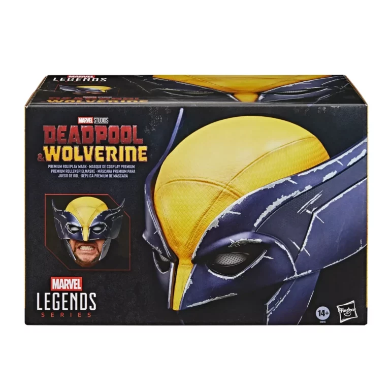 12. Marvel Legends Series Wolverine Premium Roleplay Mask