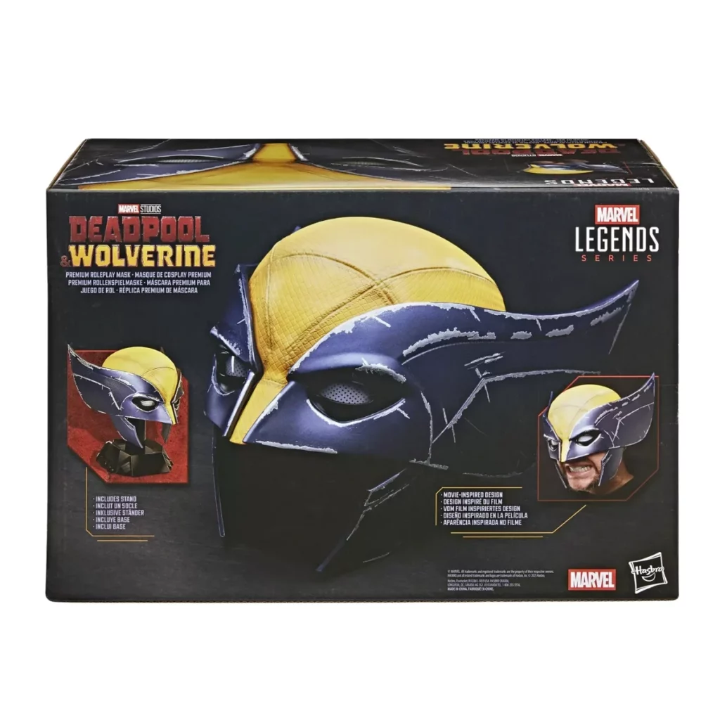 13. Marvel Legends Series Wolverine Premium Roleplay Mask