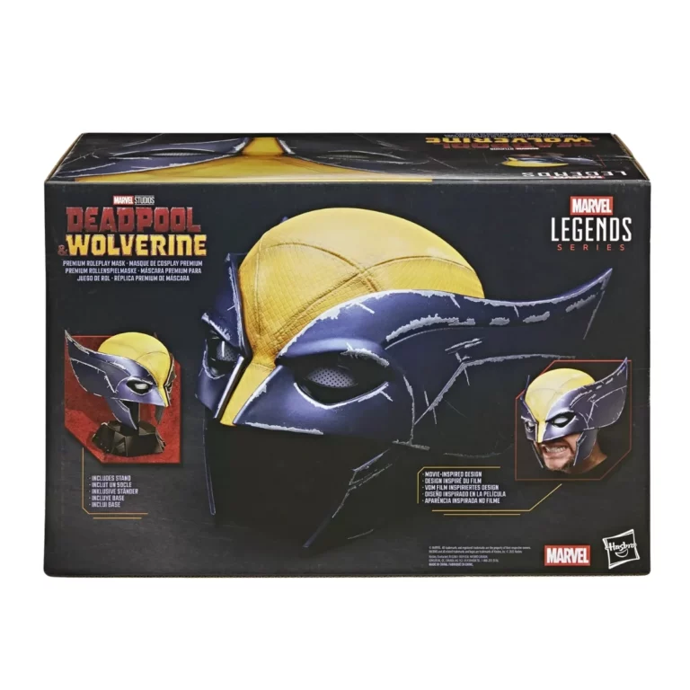 13. Marvel Legends Series Wolverine Premium Roleplay Mask