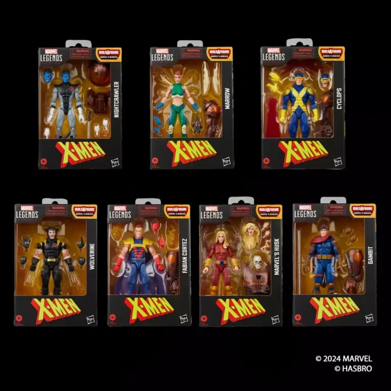 15. Marvel Legends Series X Men Fabian Cortez Figura, 15cm