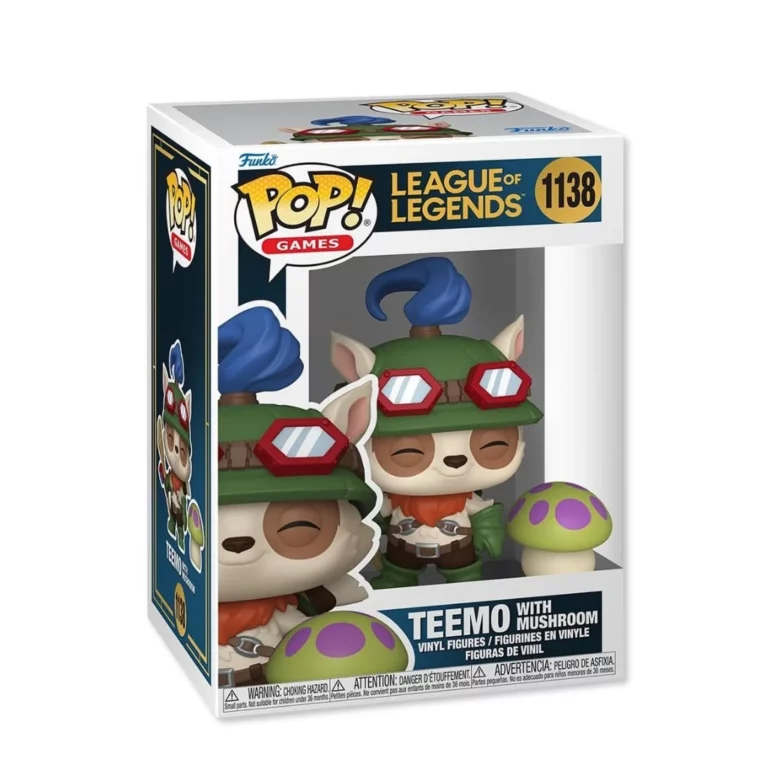 01. Funko Pop! & Buddy League Of Legends Teemo With Mushroom #1138