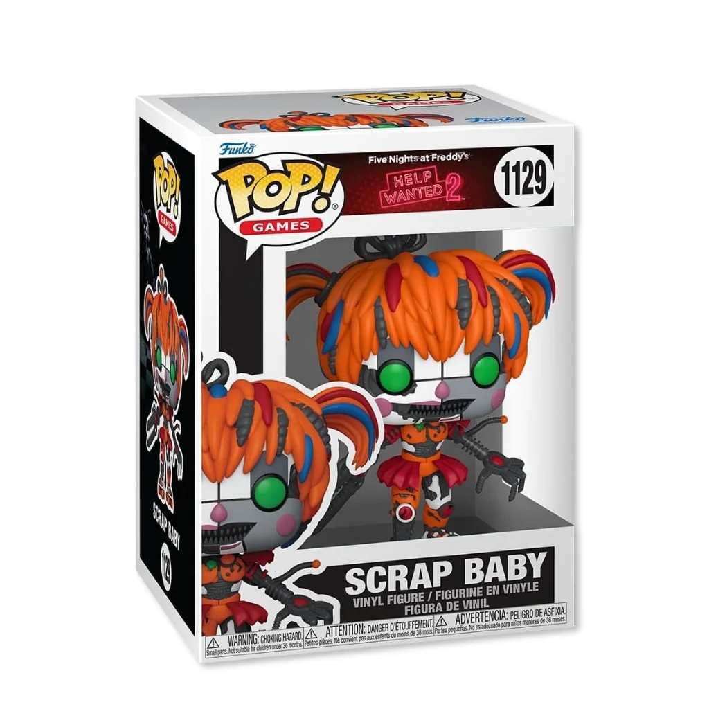 01. Funko Pop! Games FNAF Help Wanted 2 Scrap Baby #1129