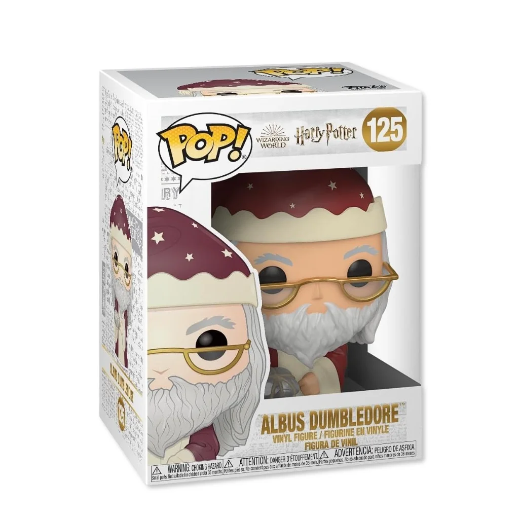 01. Funko Pop! Harry Potter Holiday Albus Dumbledore #125