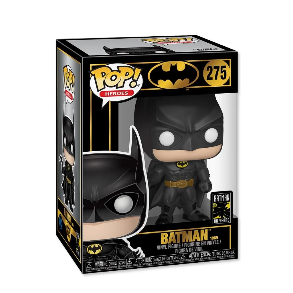 01. Funko Pop! Heroes Batman 80th Batman (1989) #275