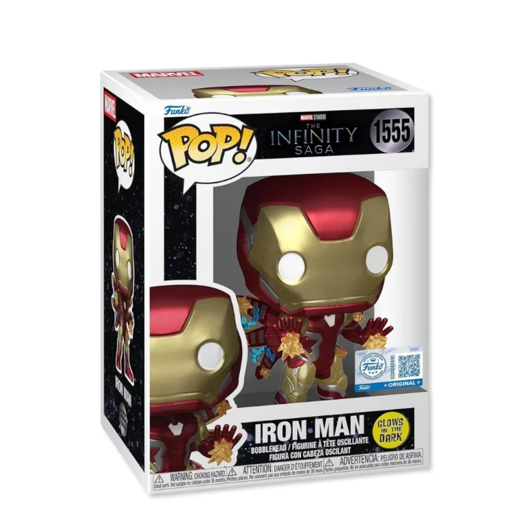 01. Funko Pop! Marvel The Infinity Saga Iron Man (GITD) #1555