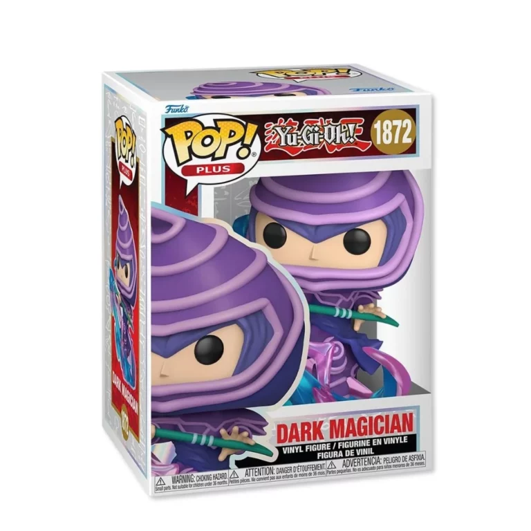01. Funko Pop! Plus Yu Gi Oh! Dark Magician (Attack) #1872