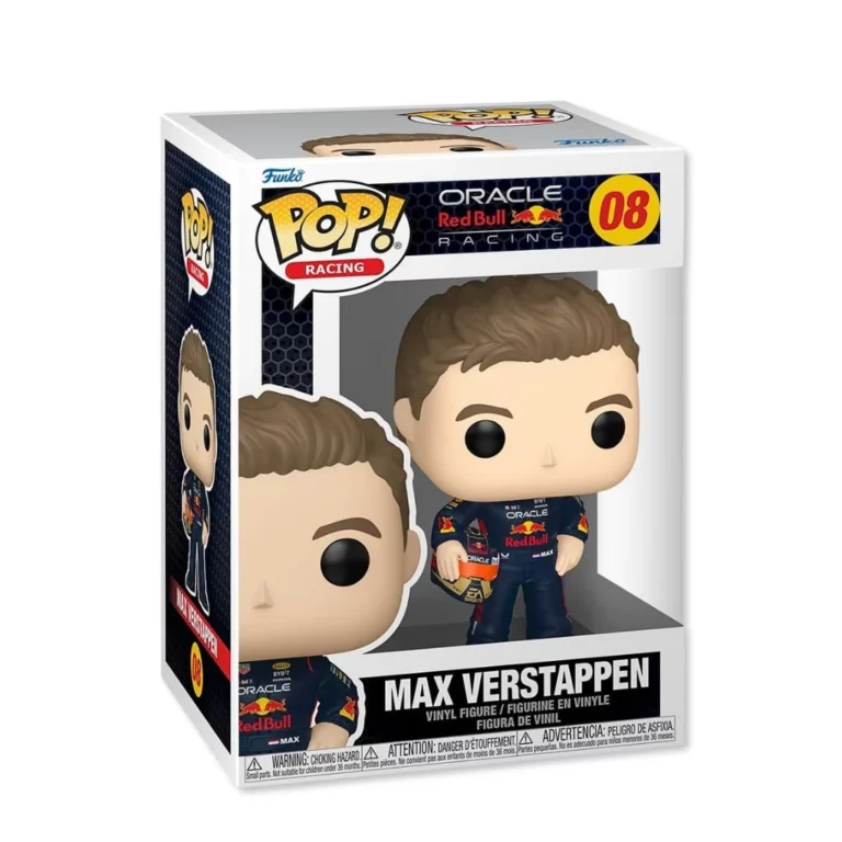 01. Funko Pop! Racing Formula 1 Max Verstappen With Helmet #08