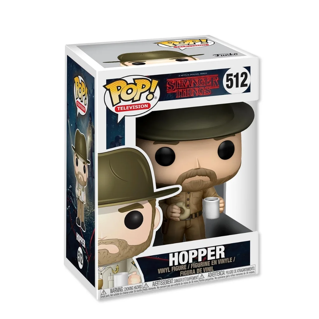 01. Funko Pop! TV Stranger Things Hopper #512