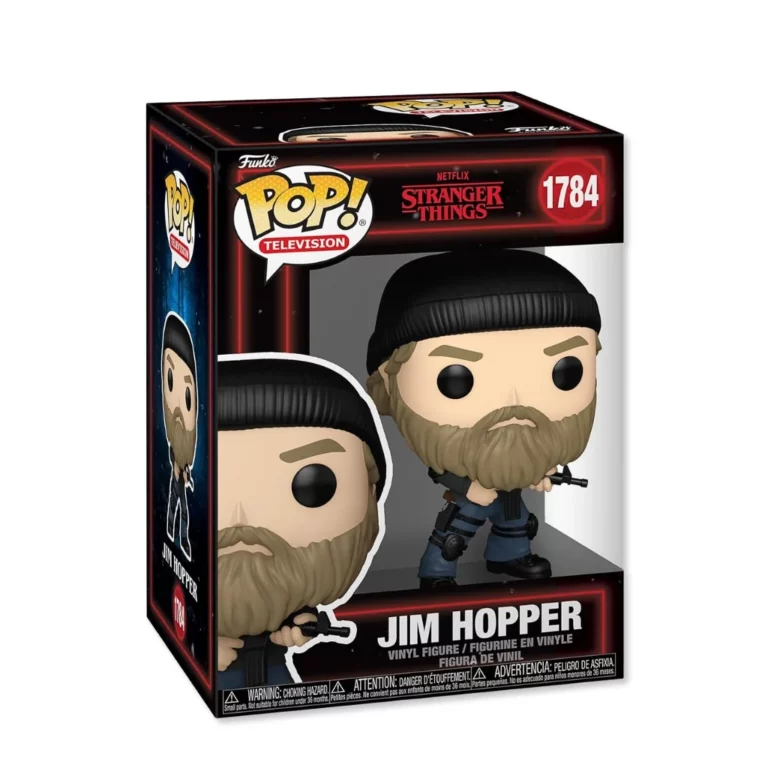 01. Funko Pop! TV Stranger Things Jim Hopper #1784