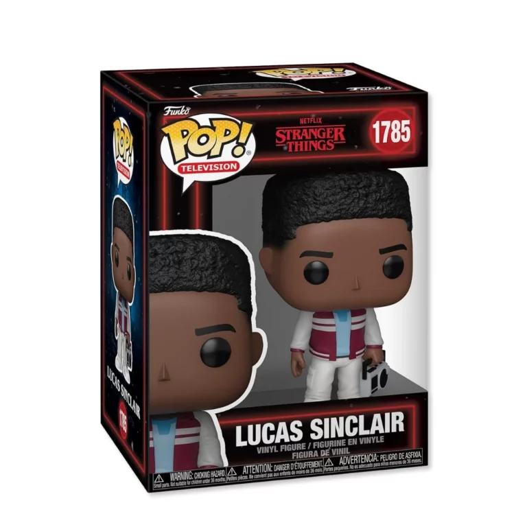 01. Funko Pop! TV Stranger Things Lucas Sinclair With Boombox #1785