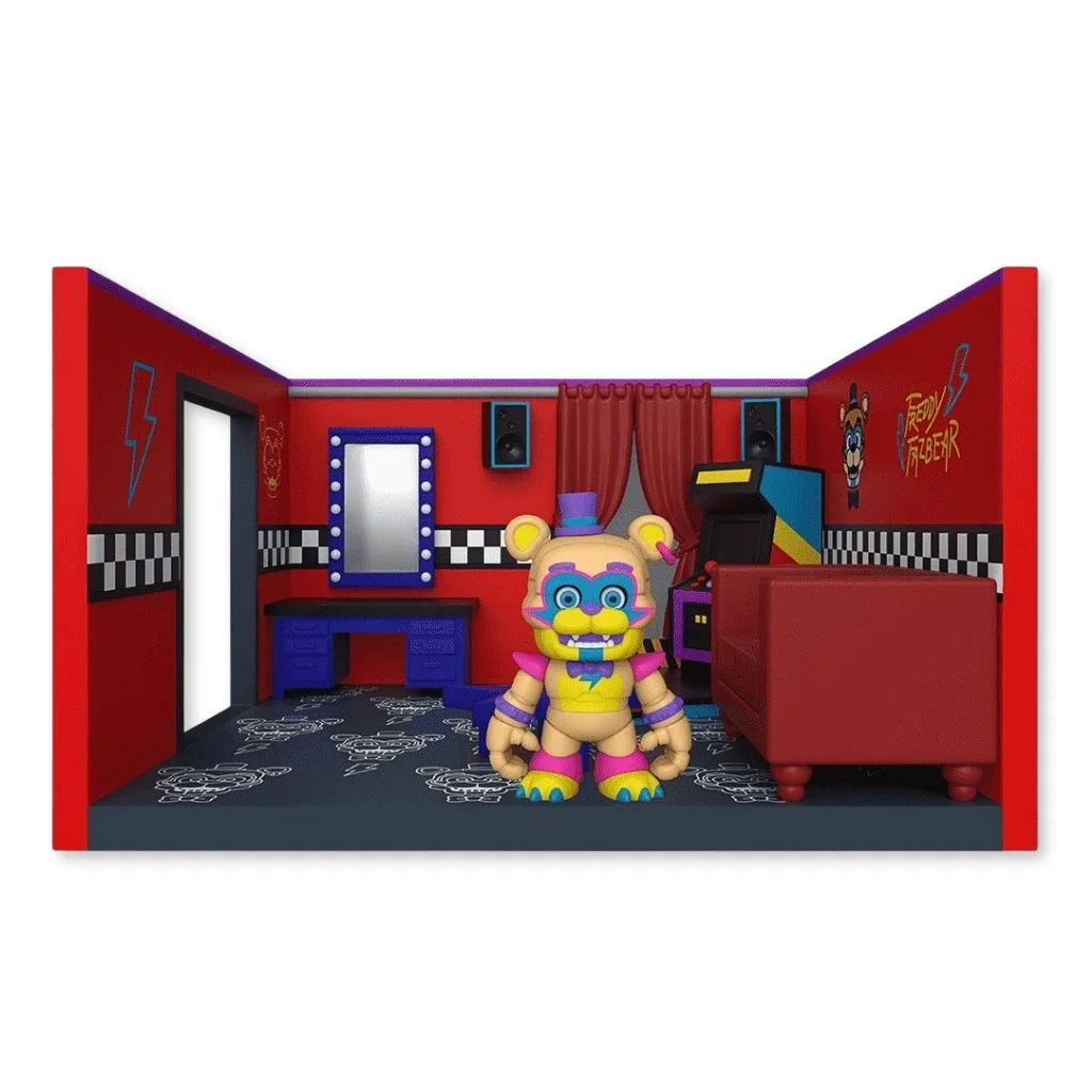 01. Funko Snaps! FNAF Glamrock Freddy With Dressing Room