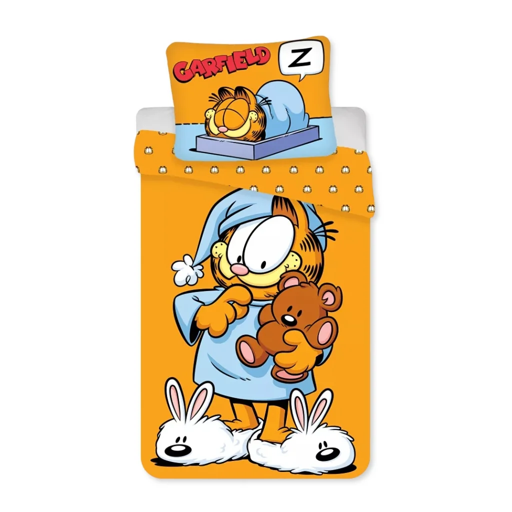 01. Garfield 'Bedtime' Posteljina Za Bebe, 100×135 Cm