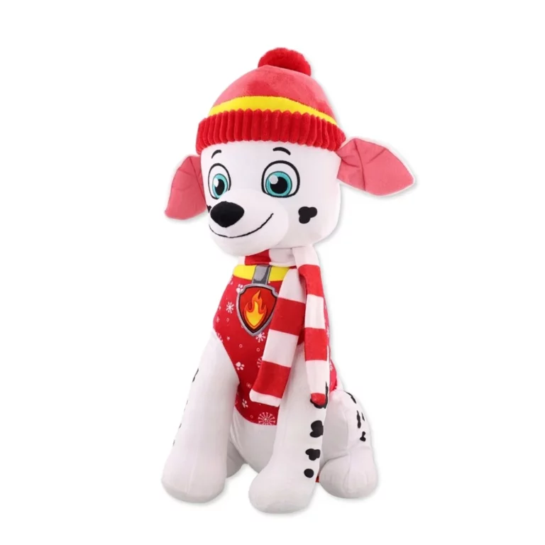 01. Paw Patrol Marshall 'Winter' Plišana Igračka, 50cm