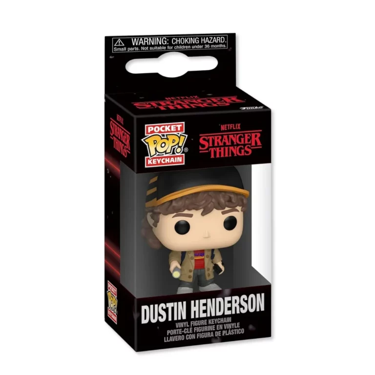 01. Privjesak Funko Pocket Pop! Stranger Things Dustin Henderson