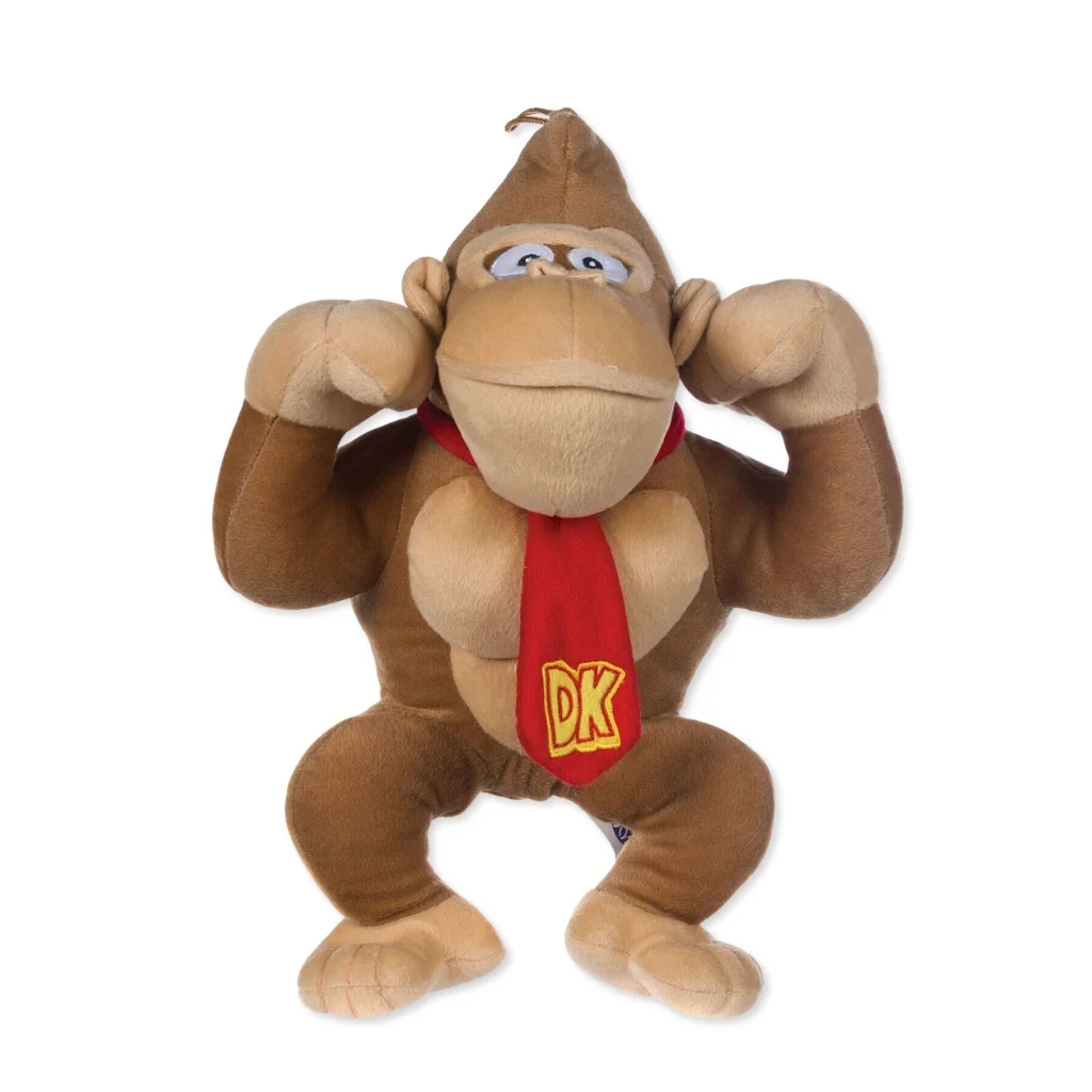 01. Super Mario Bros. Donkey Kong Plišana Igračka, 30cm