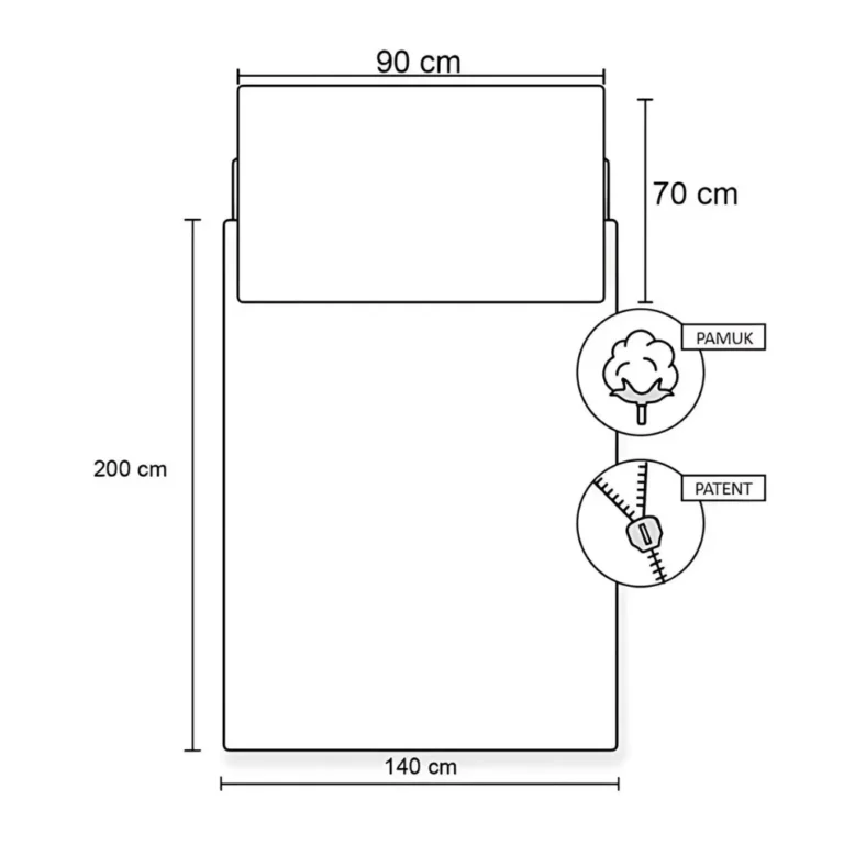 02. Batman 'Shadowfall' Dječja Posteljina, 140×200 Cm