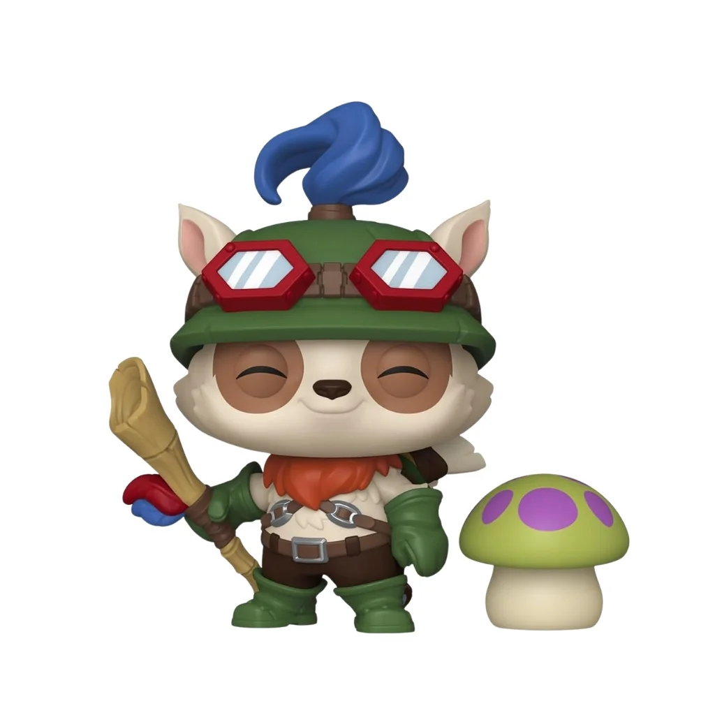 02. Funko Pop! & Buddy League Of Legends Teemo With Mushroom #1138