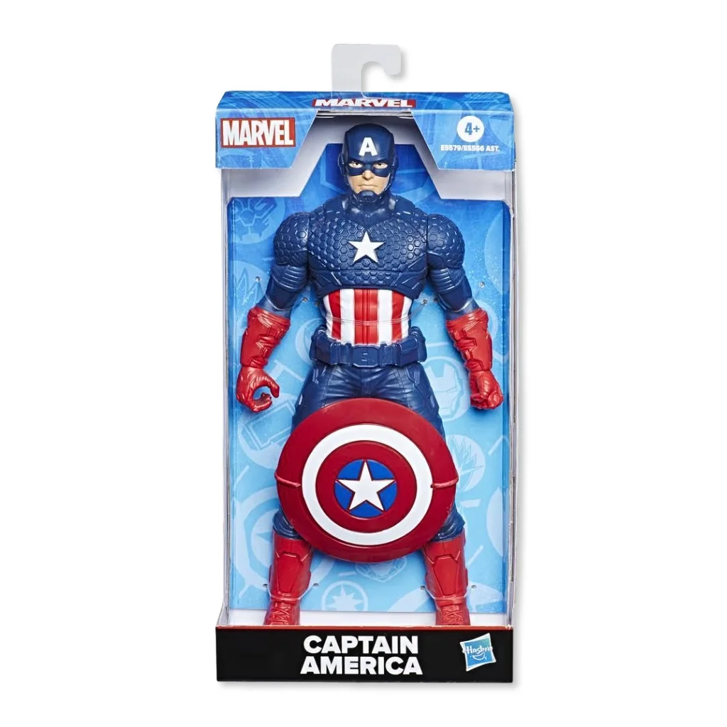 02. Hasbro Marvel Captain America Figura, 24cm
