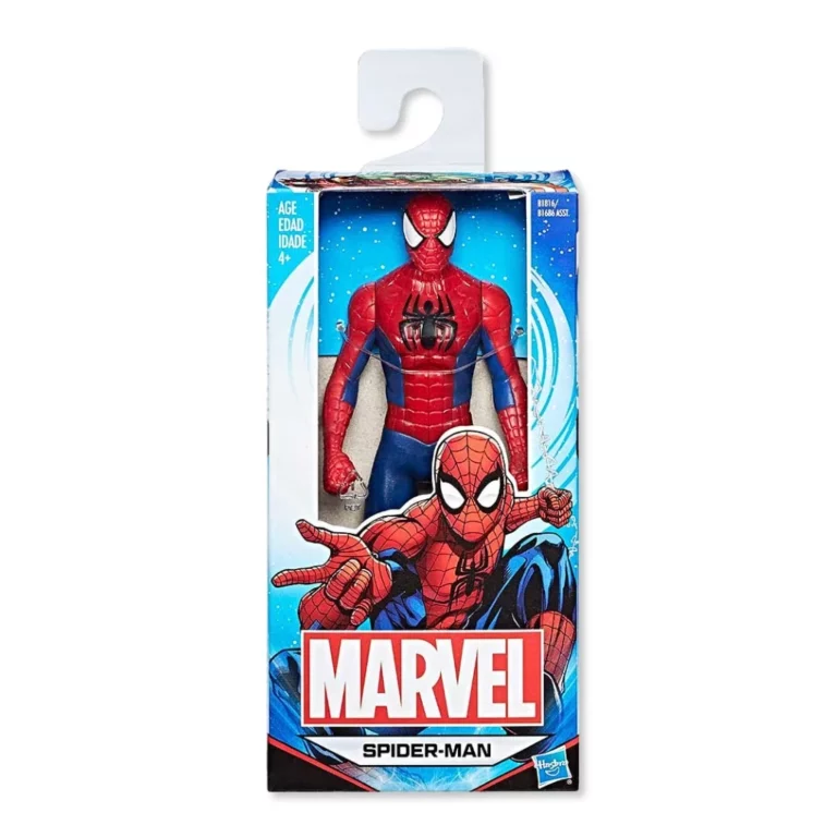 02. Hasbro Marvel Spider Man Figura, 15cm