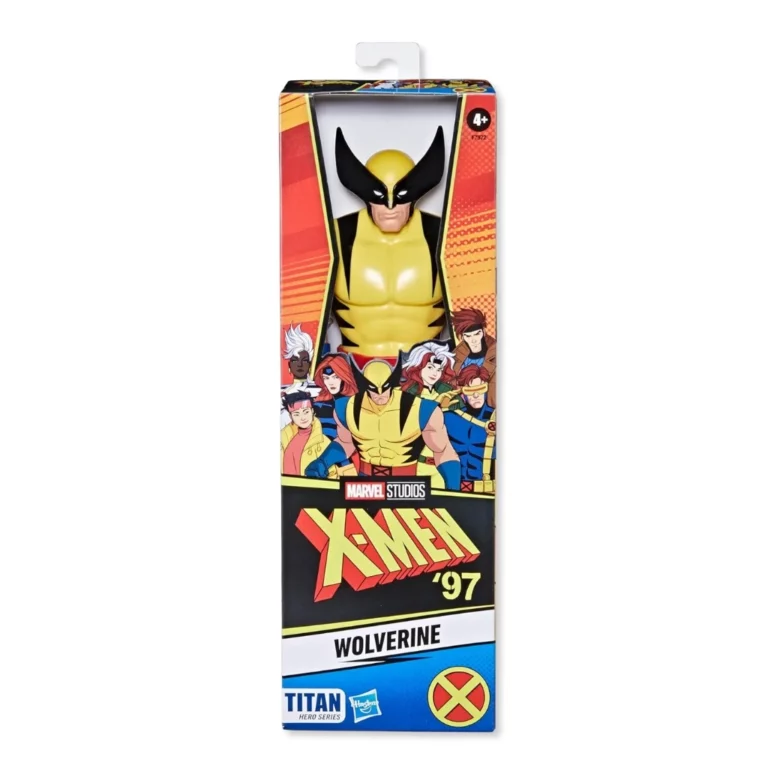 02. Hasbro Titan Hero X Men '97 Wolverine Figura, 30cm