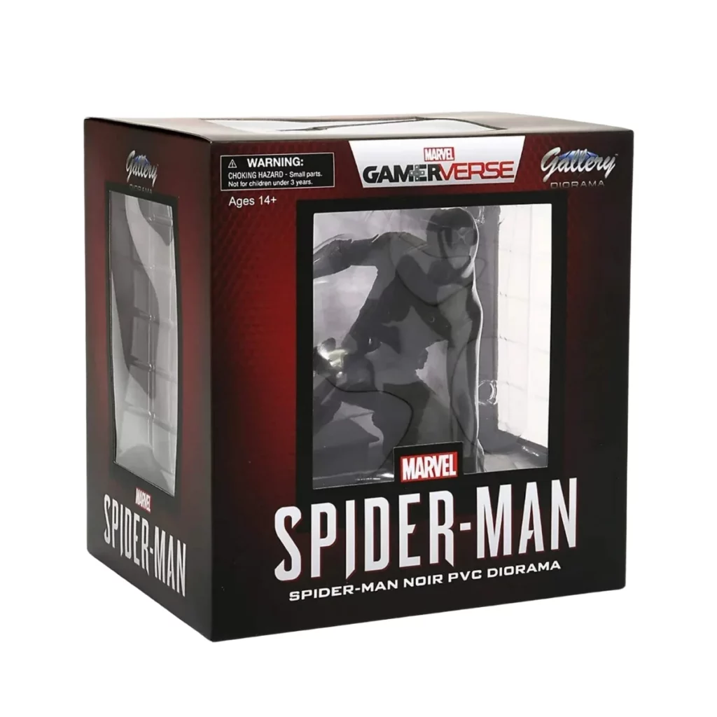 02. Marvel Gallery Spider Noir (PS4 Version) Figura, 18cm