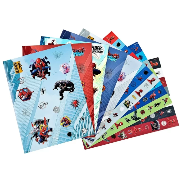 02. Naljepnice Spider Man Sticker Fun (8 Stranica)
