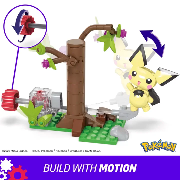 02. Pokémon Mega Construx Pichu's Forest Forage