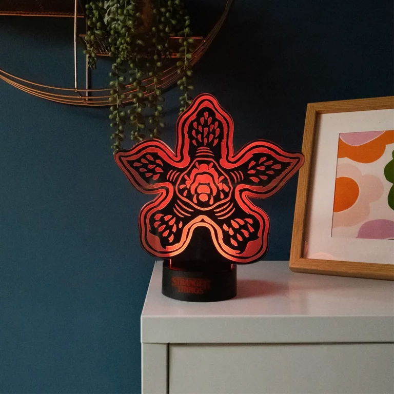 02. Stranger Things Demogorgon Laser Etched Light