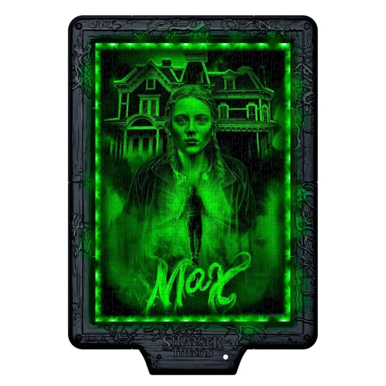 02. Stranger Things 'Vecna's Curse' Puzzle S LED Okvirom, 520pcs