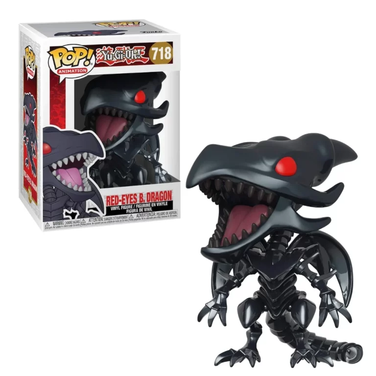 03. Funko Pop! Animation Yu Gi Oh! Red Eyes Black Dragon #718