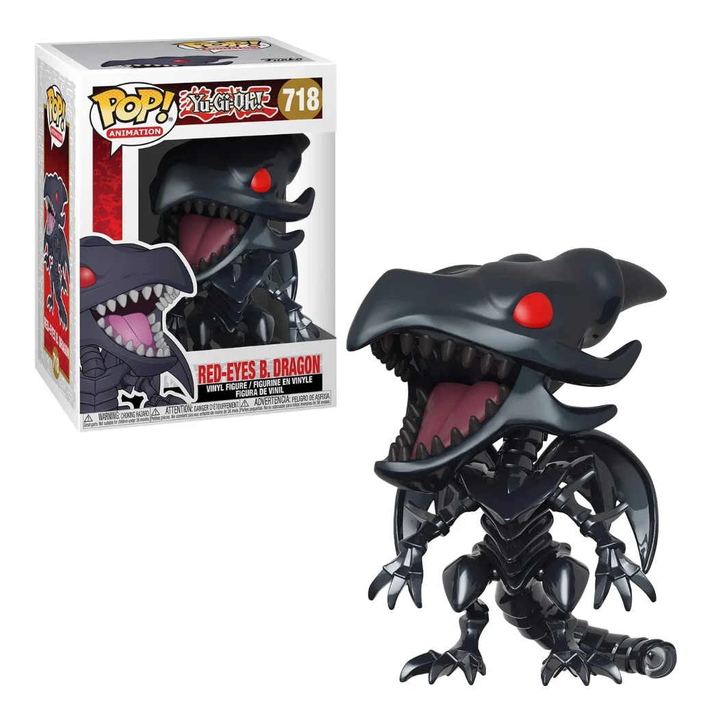 03. Funko Pop! Animation Yu Gi Oh! Red Eyes Black Dragon #718
