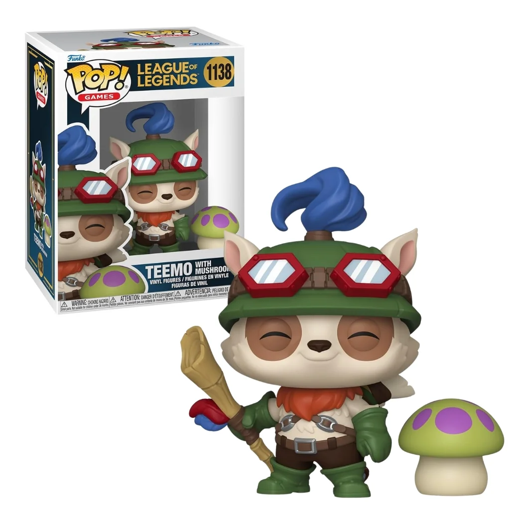 03. Funko Pop! & Buddy League Of Legends Teemo With Mushroom #1138