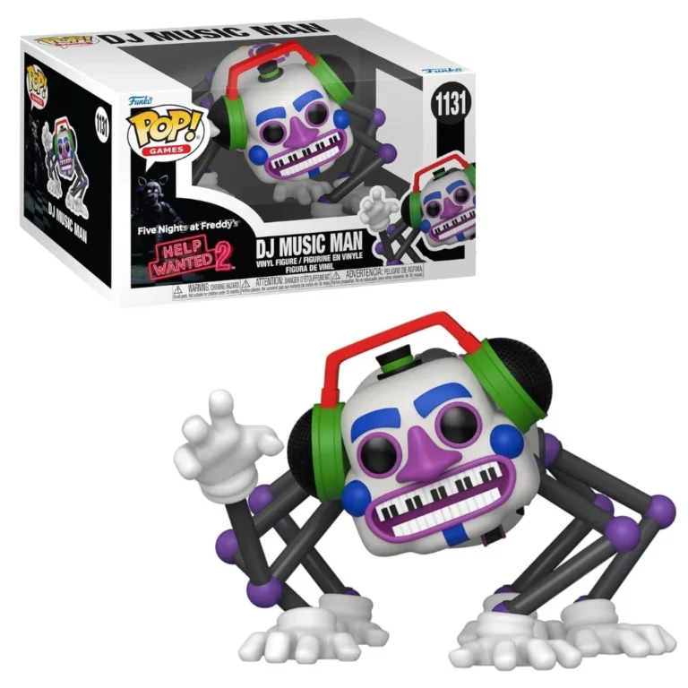 03. Funko Pop! Games FNAF Help Wanted 2 DJ Music Man #1131