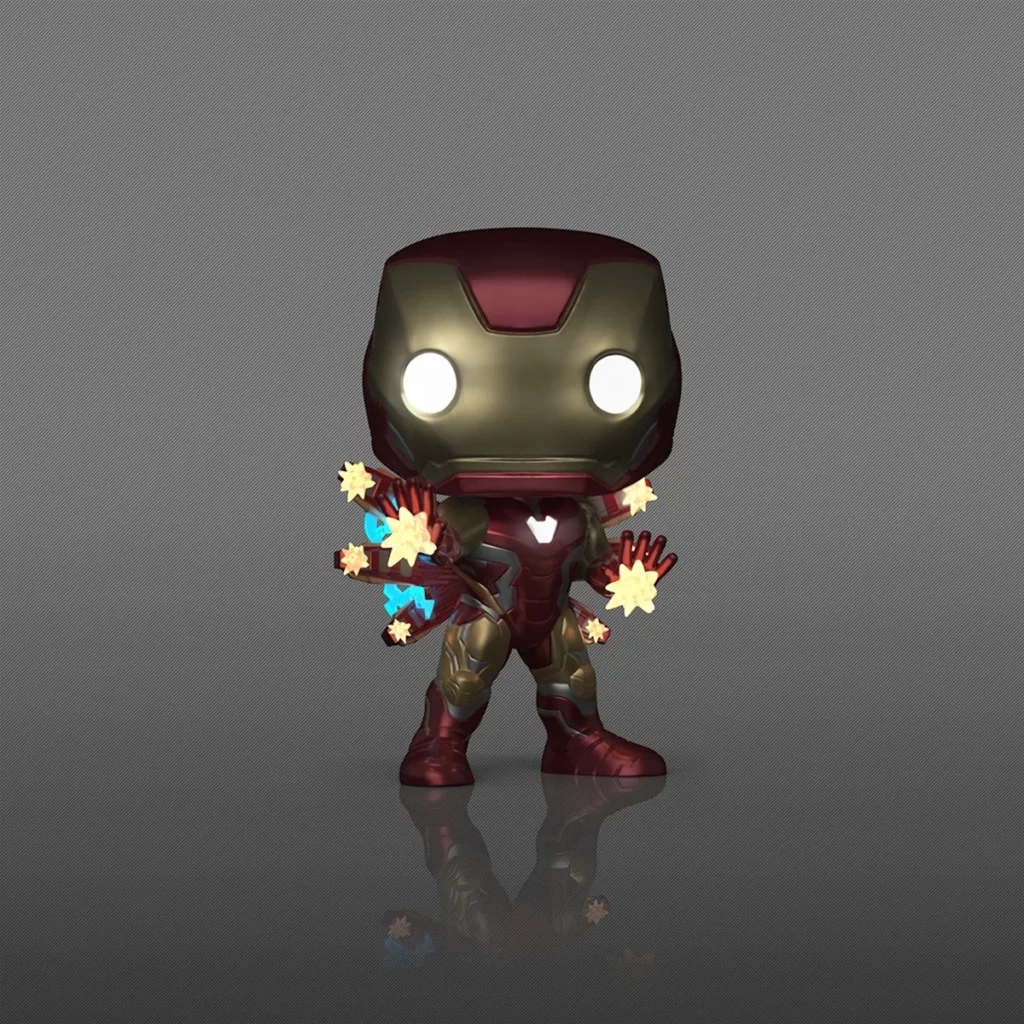 03. Funko Pop! Marvel The Infinity Saga Iron Man (GITD) #1555