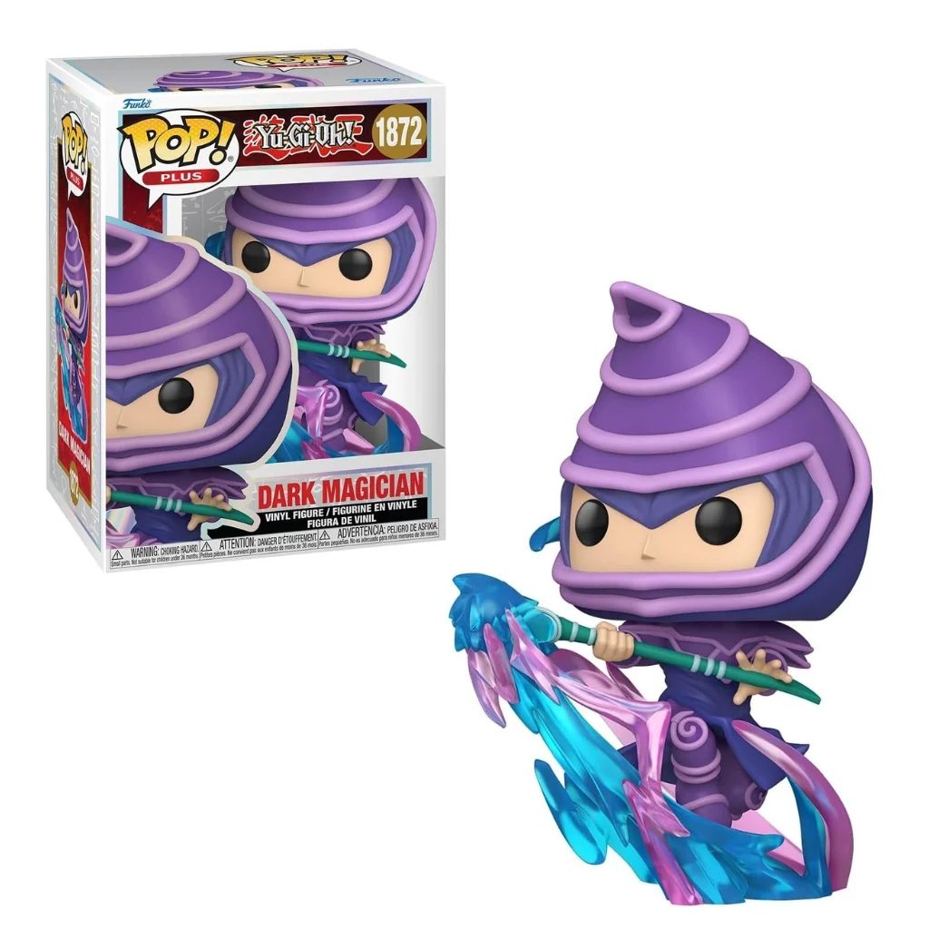 03. Funko Pop! Plus Yu Gi Oh! Dark Magician (Attack) #1872