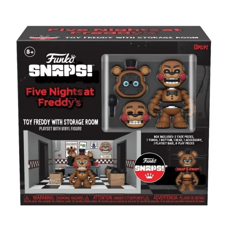 03. Funko Snaps! FNAF Toy Freddy With Storage Room