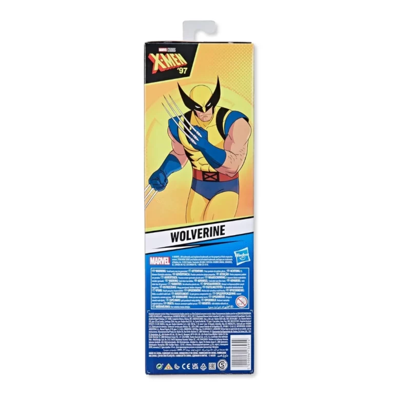 03. Hasbro Titan Hero X Men '97 Wolverine Figura, 30cm