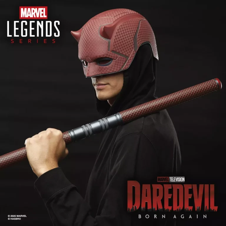 03. Marvel Legends Series Daredevil Mask + Billy Club Replica