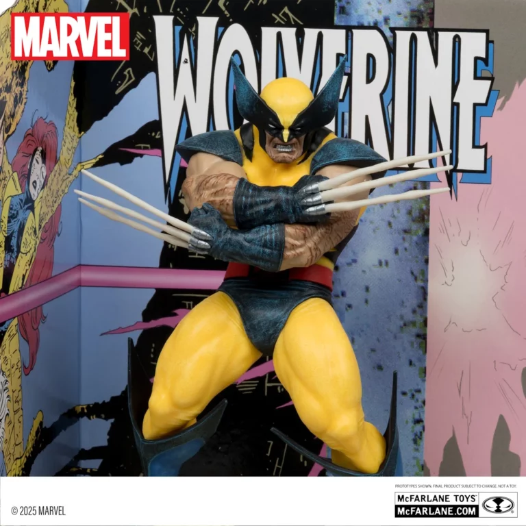 03. McFarlane Marvel Wolverine (Wolverine #85) Figura, 17cm