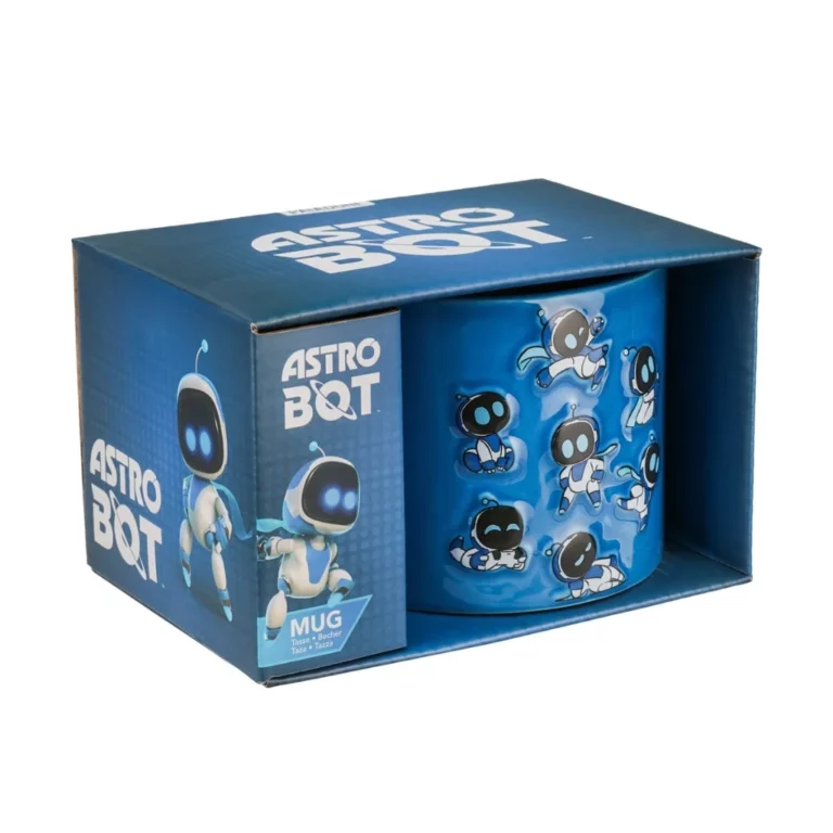 03. Paladone Astro Bot Embossed 3D šalica, 400 Ml