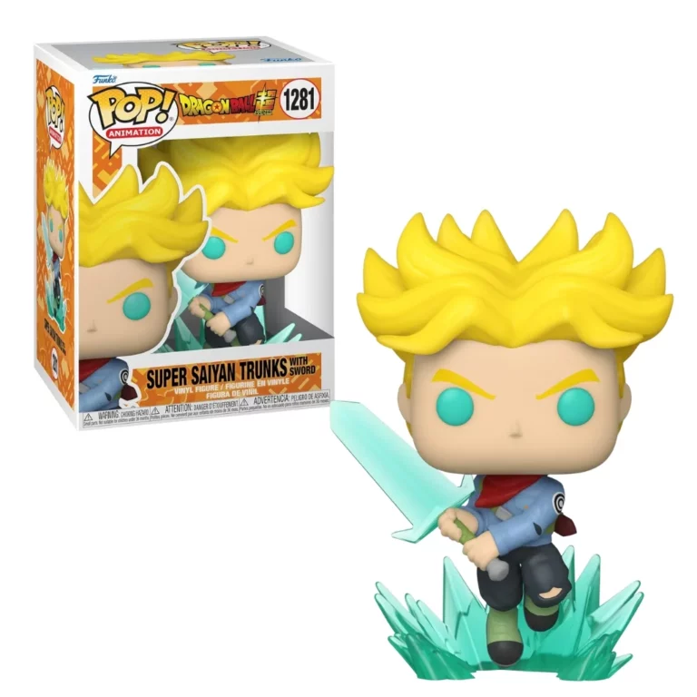 04. Funko Pop! Animation Dragon Ball Super Saiyan Trunks With Sword #1281