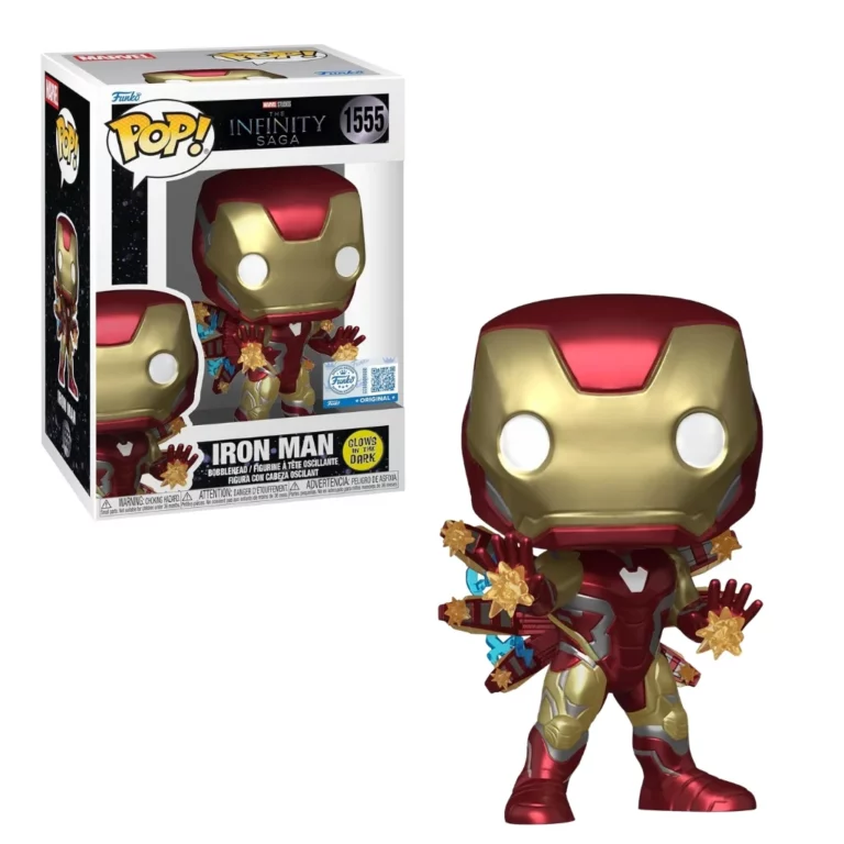 04. Funko Pop! Marvel The Infinity Saga Iron Man (GITD) #1555