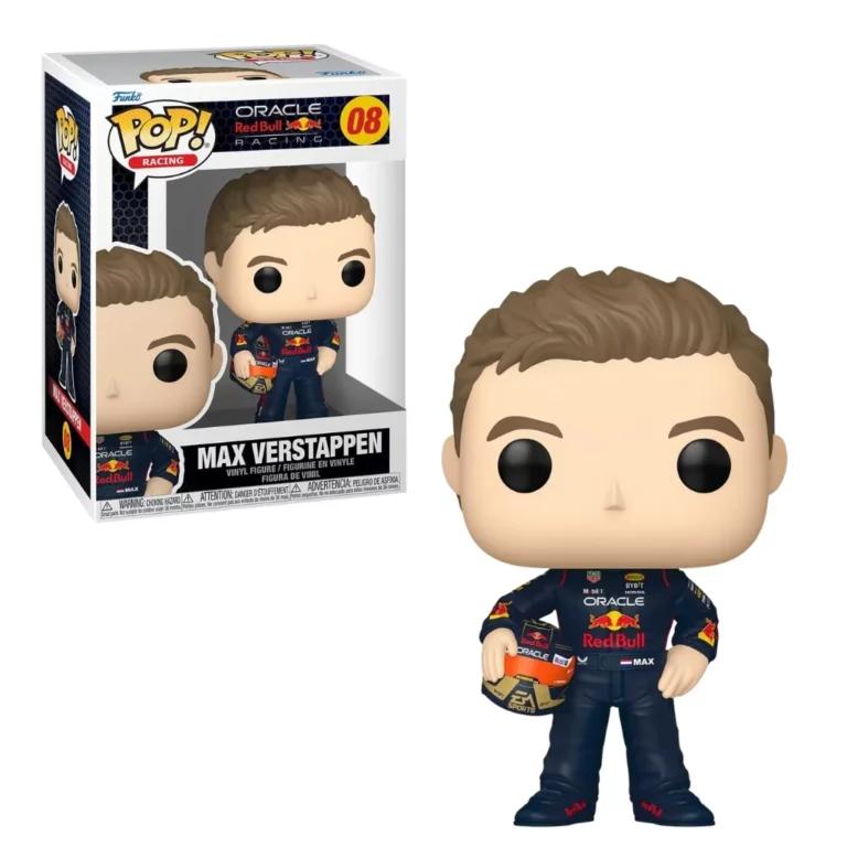 04. Funko Pop! Racing Formula 1 Max Verstappen With Helmet #08