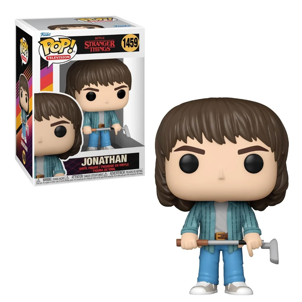 04. Funko Pop! TV Stranger Things Jonathan With Golf Club #1459
