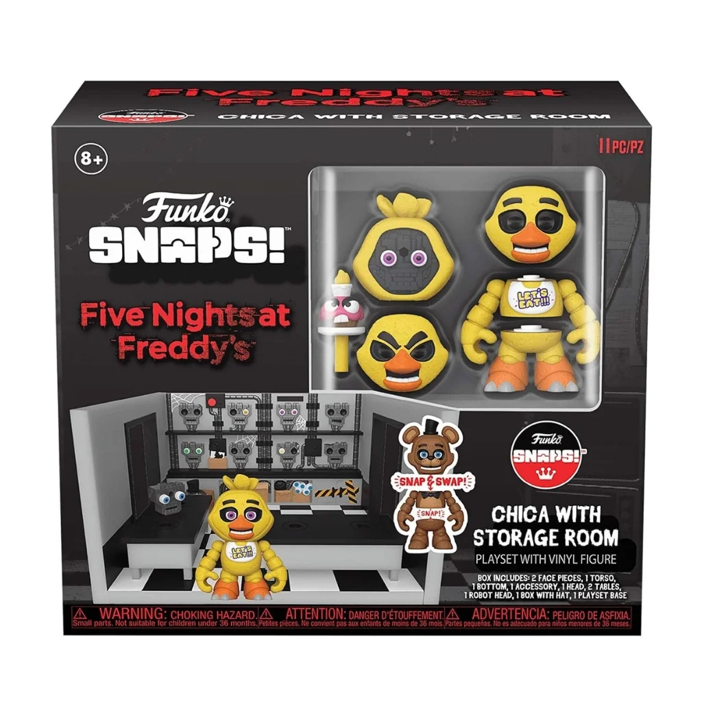 04. Funko Snaps! FNAF Chica With Storage Room