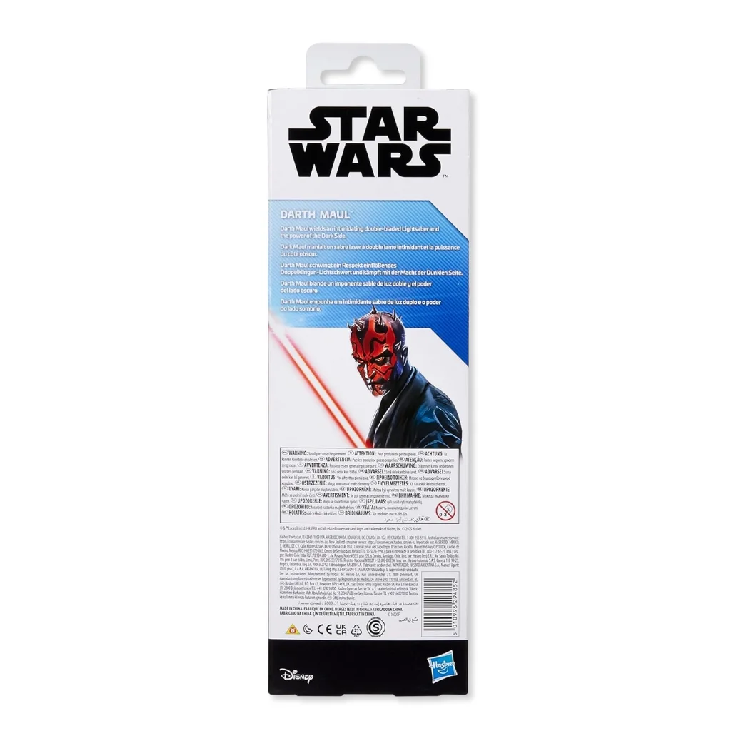04. Hasbro Titan Hero Star Wars Darth Maul Figura, 30cm