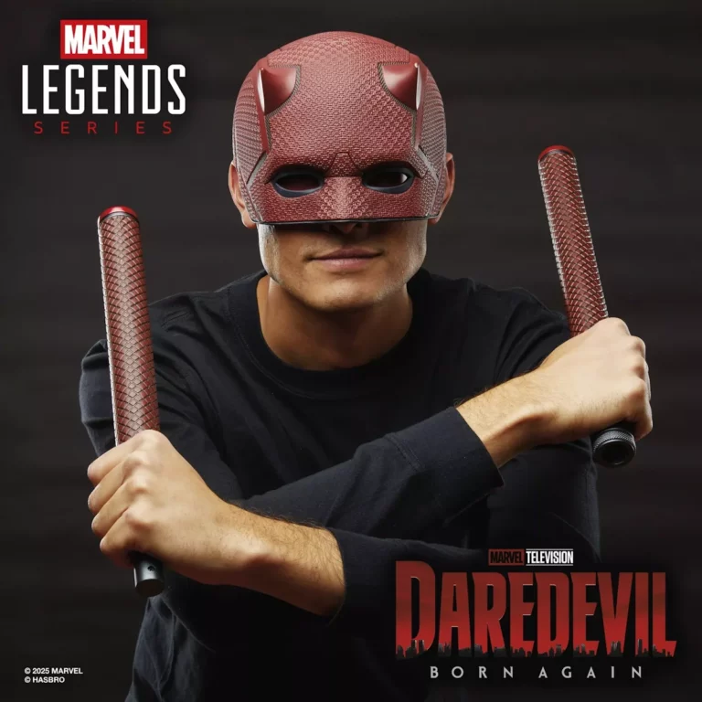04. Marvel Legends Series Daredevil Mask + Billy Club Replica