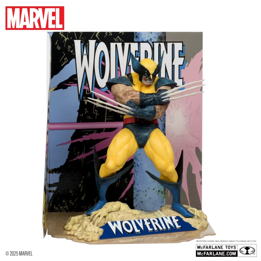 04. McFarlane Marvel Wolverine (Wolverine #85) Figura, 17cm